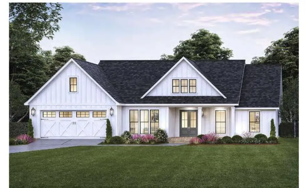 Front exterior of a new home in , Summerville, SC, highlighting curb appeal (Image 1). Front exterior of a new home in , Summerville, SC, highlighting curb appeal (Image 1).