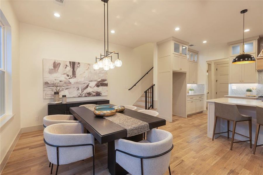 Furnished interior view inside a new home in , McKinney (Image 18).