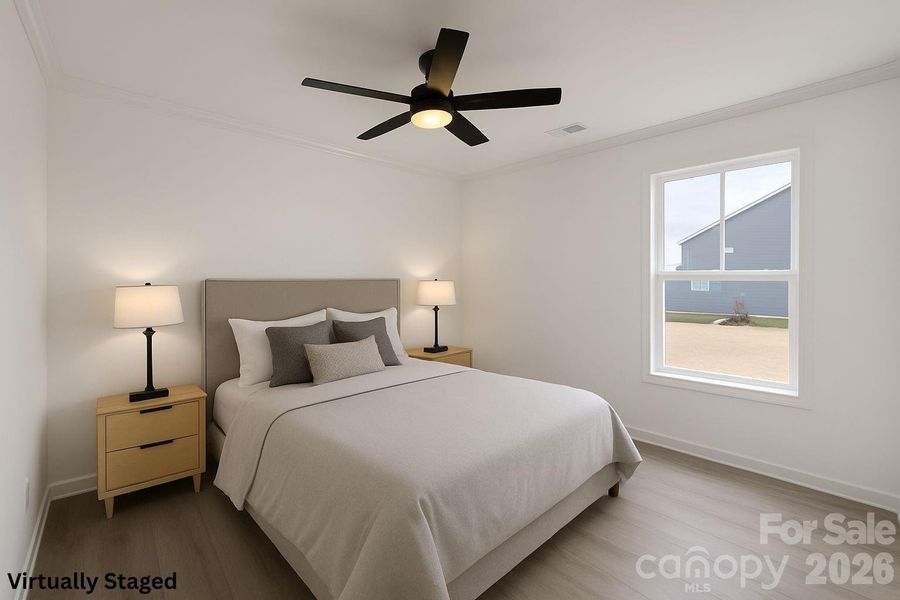 Bedroom 2 Virtually Staged