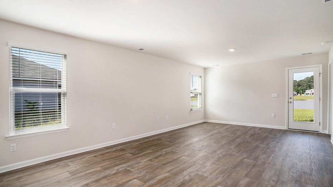 Spacious, unfurnished interior of a new home in Southshore Bay, Sunset Beach (Image 7).