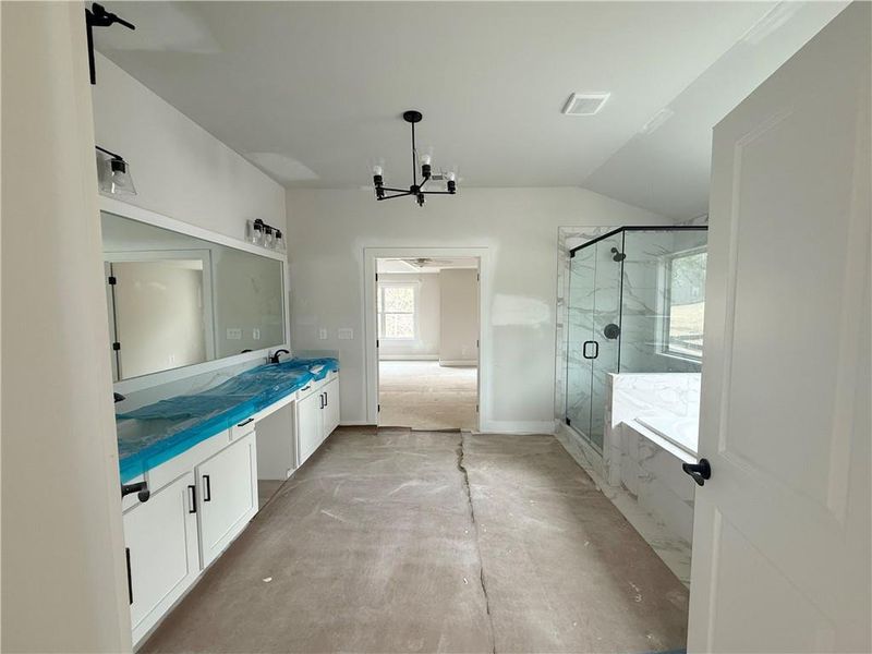 In-progress construction of a new home in , Hoschton, GA (Image 14).