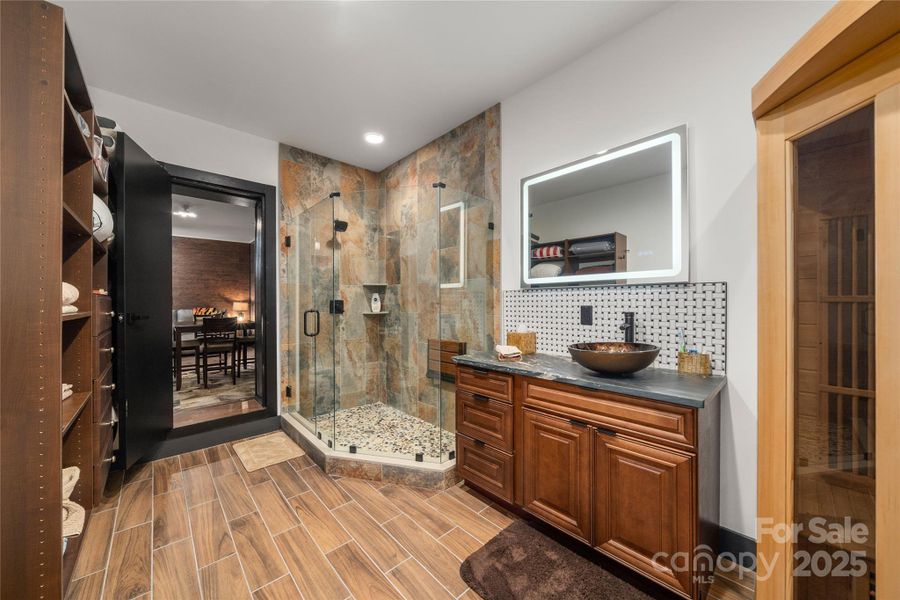 Furnished interior view inside a new home in , Asheville (Image 29).