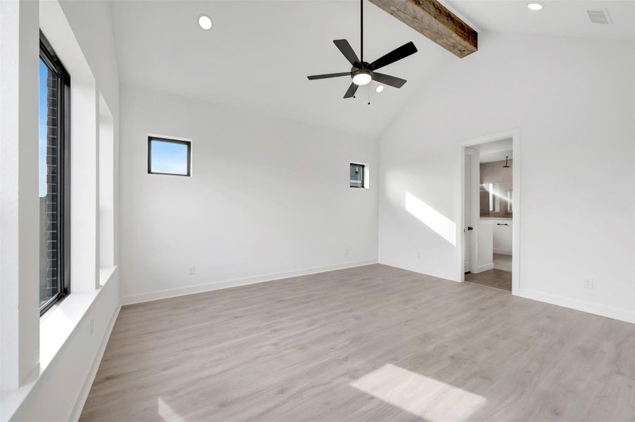 Spacious, unfurnished interior of a new home in The Meadows at Imperial Oaks, Conroe (Image 26). Spacious, unfurnished interior of a new home in The Meadows at Imperial Oaks, Conroe (Image 26).