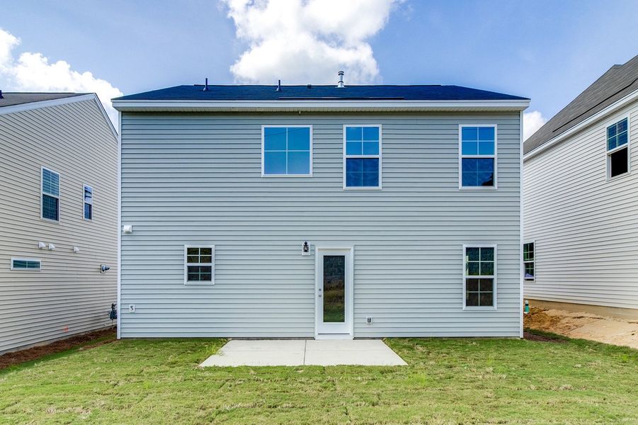 Exterior details and patio area of a home in Bluefield, Lexington (Image 20).