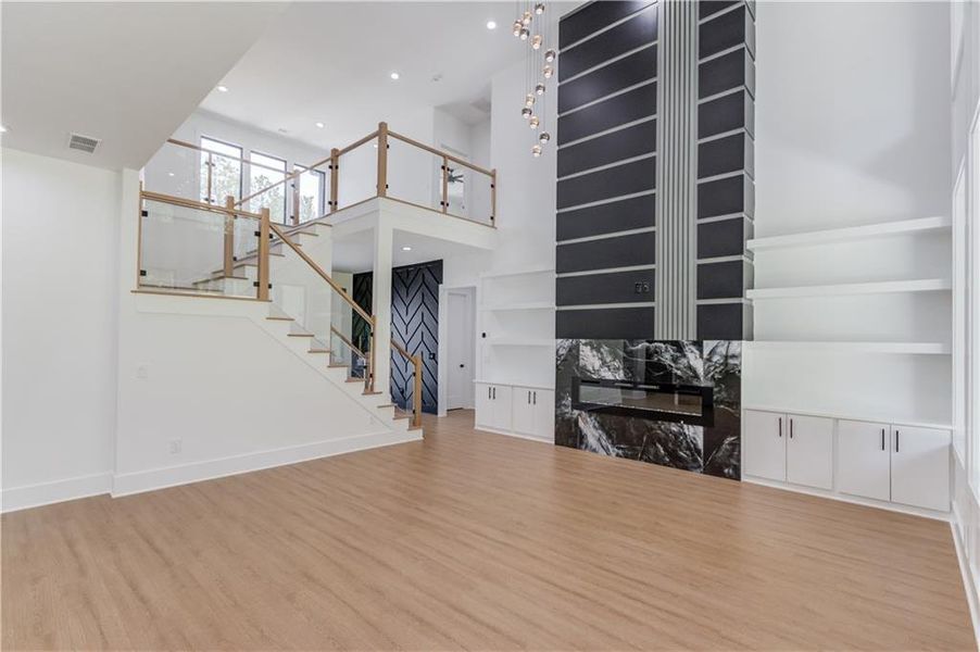 Furnished interior view inside a new home in , Auburn (Image 23).