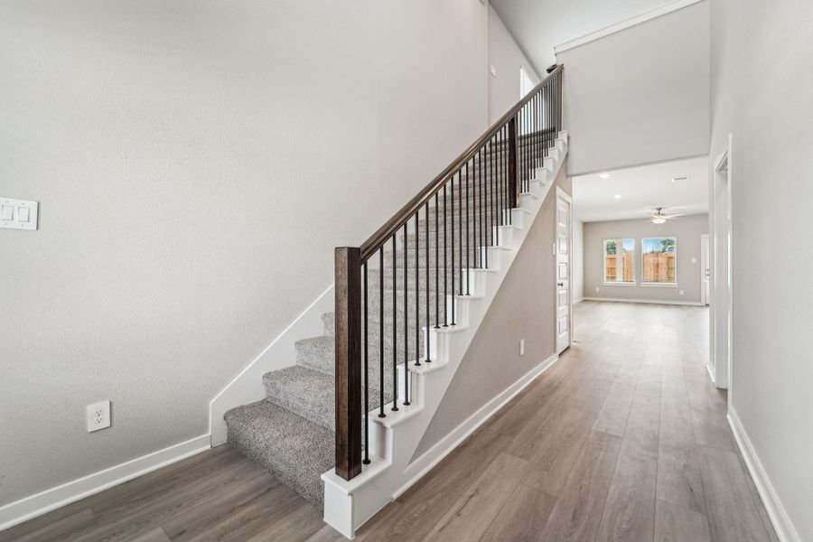 Photo is not of the actual home but is an inspirational photo of builder’s model home and may depict options, furnishings, and/or decorator features that are not included.