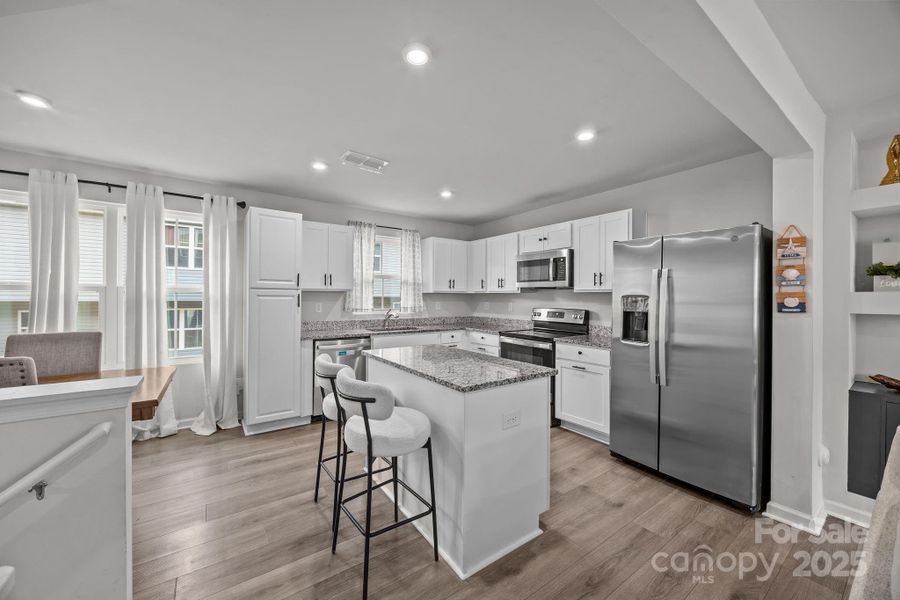 Furnished interior view inside a new home in , Charlotte (Image 14).