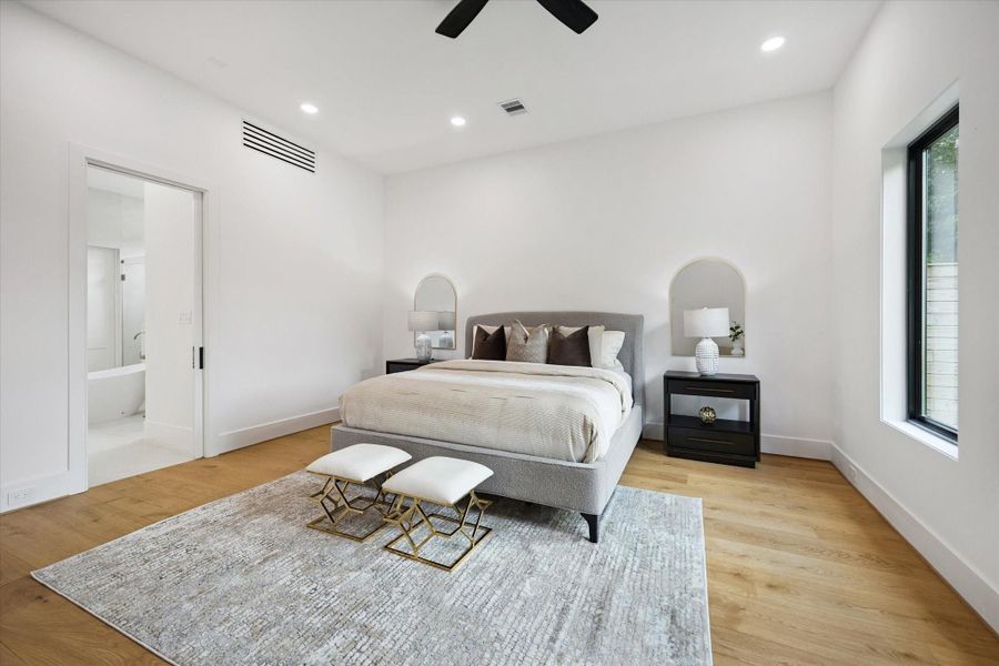 Furnished interior view inside a new home in , Houston (Image 29). Furnished interior view inside a new home in , Houston (Image 29).