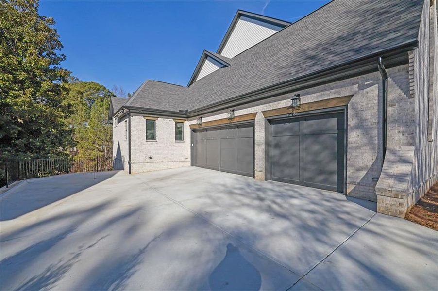 Front exterior of a new home in , Acworth, GA, highlighting curb appeal (Image 27). Front exterior of a new home in , Acworth, GA, highlighting curb appeal (Image 27).