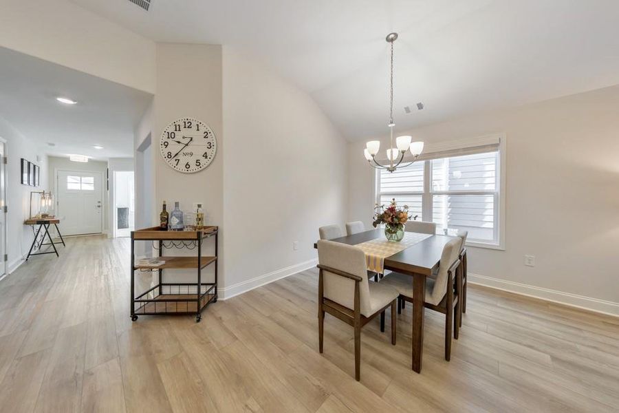 Furnished interior view inside a new home in Madeira, Acworth (Image 20).