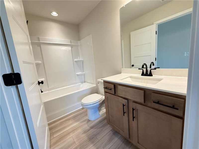 Furnished interior view inside a new home in Ponderosa Farms Reserve, Gainesville (Image 15).
