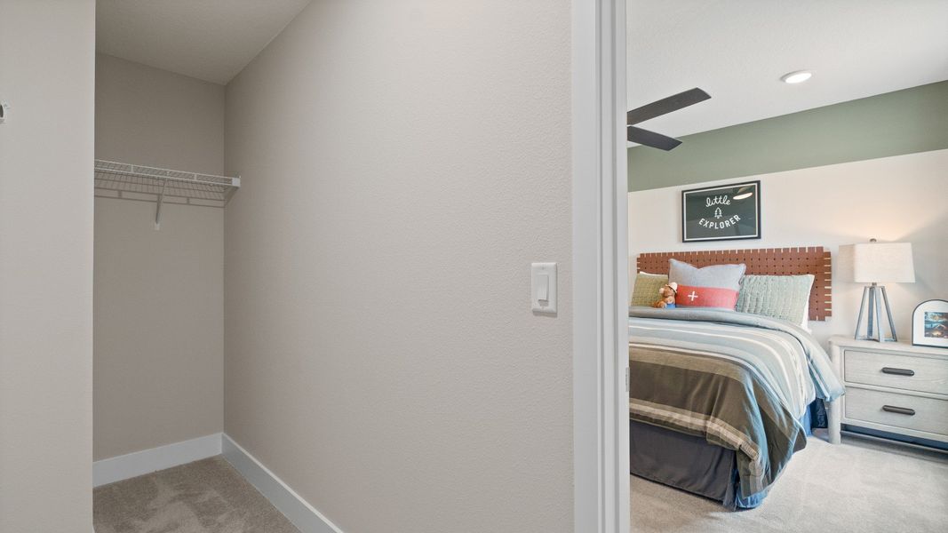 Representative furnished interior of a home built from the Sweetgum by DRB Homes in Trailside, Mount Dora (Image 58).
