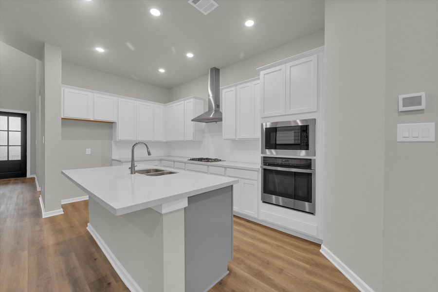 Furnished interior view inside a new home in Summer Place  35', Montgomery (Image 10).