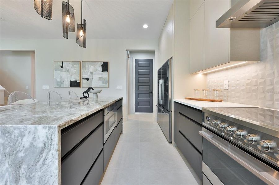 Furnished interior view inside a new home in , Tampa (Image 38).