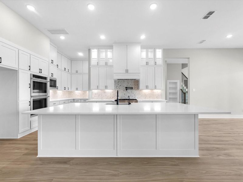 Furnished interior view inside a new home in , Fulshear (Image 5).