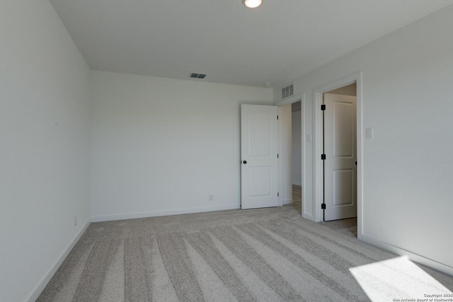 Spacious, unfurnished interior of a new home in The Preserve at the Wilder, Adkins (Image 17). Spacious, unfurnished interior of a new home in The Preserve at the Wilder, Adkins (Image 17).