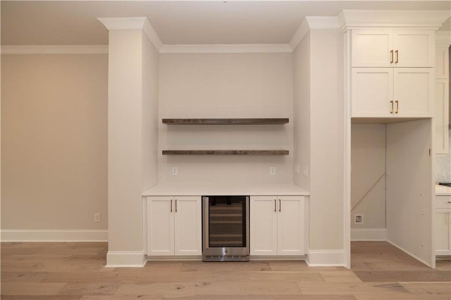 Furnished interior view inside a new home in Townes 333, Peachtree Corners (Image 13).