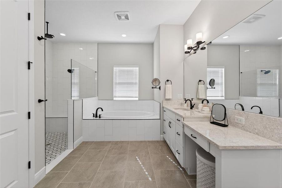 Furnished interior view inside a new home in Creek Ridge Preserve, Lithia (Image 17). Furnished interior view inside a new home in Creek Ridge Preserve, Lithia (Image 17).