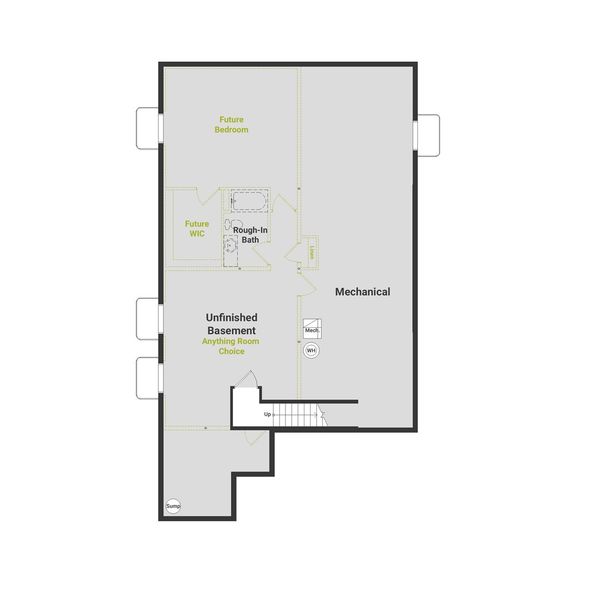 2D floor plan layout of this home in The Reserve at Green Valley Ranch, Aurora, CO (Image 4). 2D floor plan layout of this home in The Reserve at Green Valley Ranch, Aurora, CO (Image 4).
