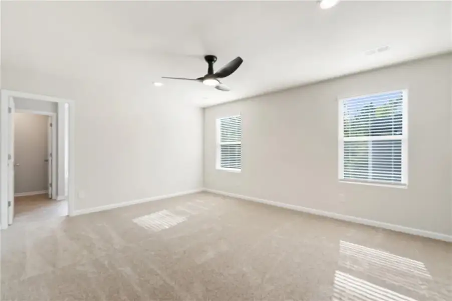 Spacious, unfurnished interior of a new home in Millstone Manor, Conyers (Image 12). Spacious, unfurnished interior of a new home in Millstone Manor, Conyers (Image 12).