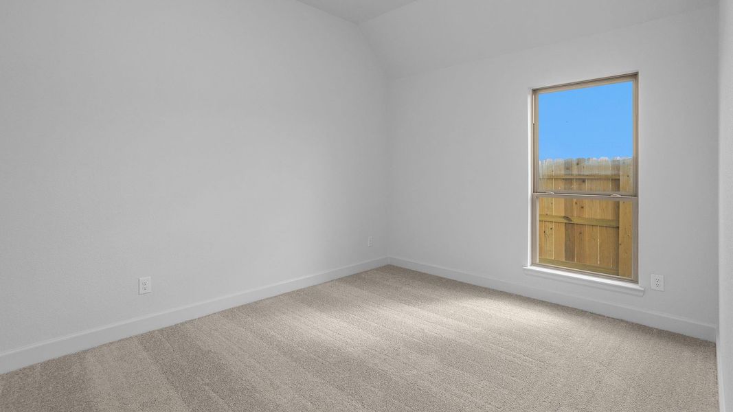 Spacious, unfurnished interior of a new home in Everly 50', Tomball (Image 12).