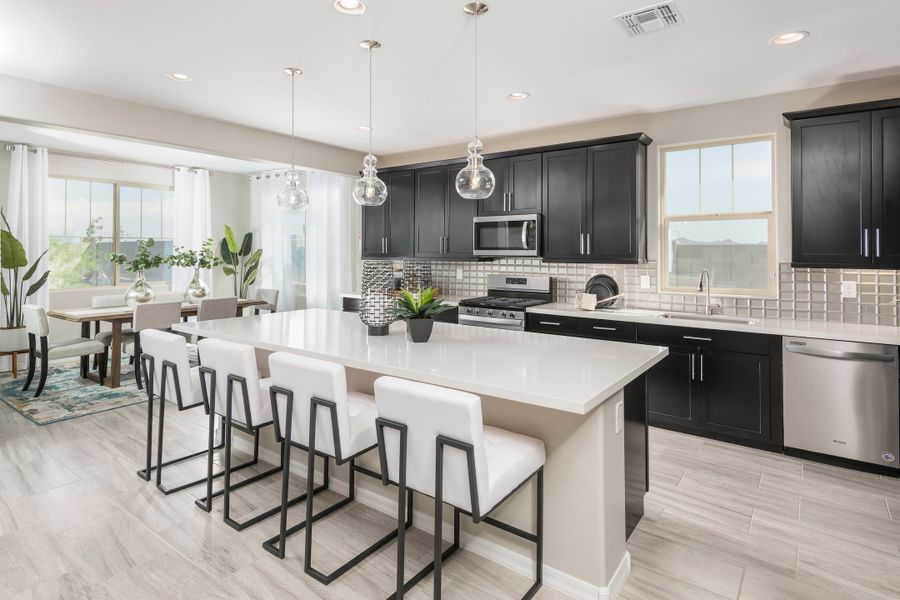 Representative furnished interior of a home built from the Savannah by Beazer Homes in Marbella at Windrose, Waddell (Image 13). Representative furnished interior of a home built from the Savannah by Beazer Homes in Marbella at Windrose, Waddell (Image 13).