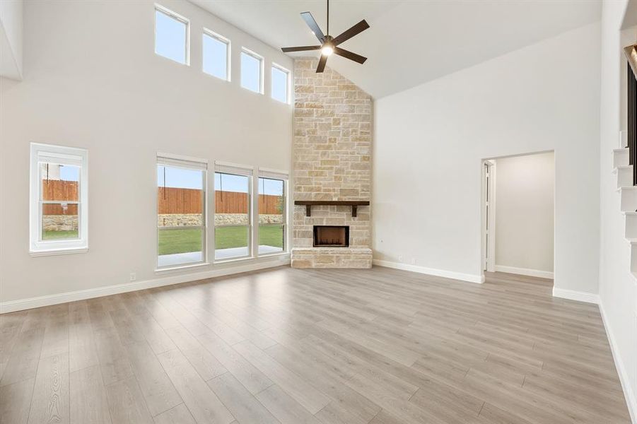 Spacious, unfurnished interior of a new home in Timberbrook, Justin (Image 37). Spacious, unfurnished interior of a new home in Timberbrook, Justin (Image 37).