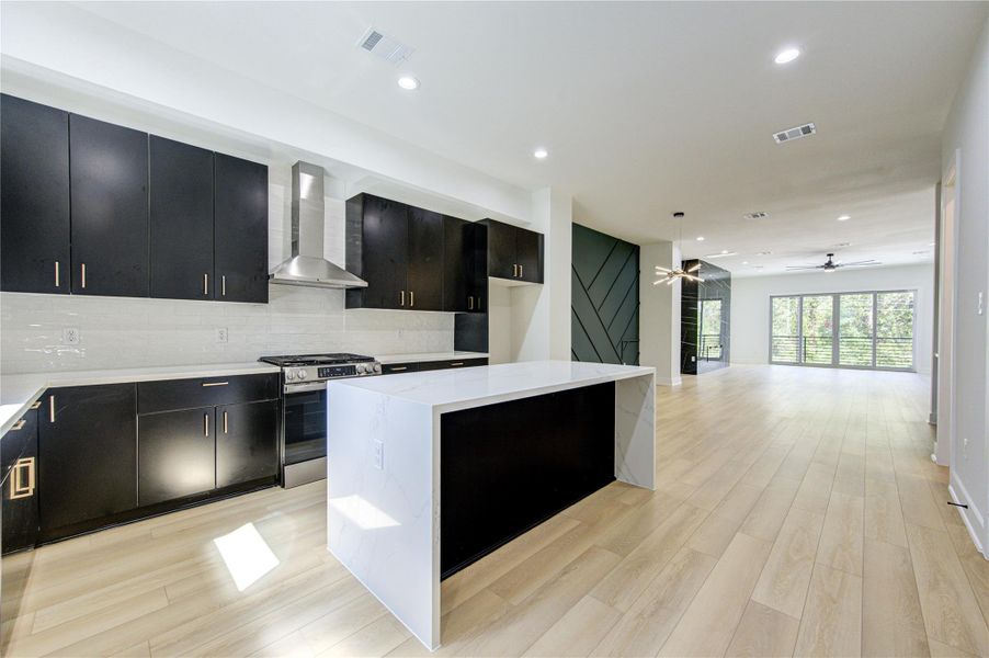 open concept living