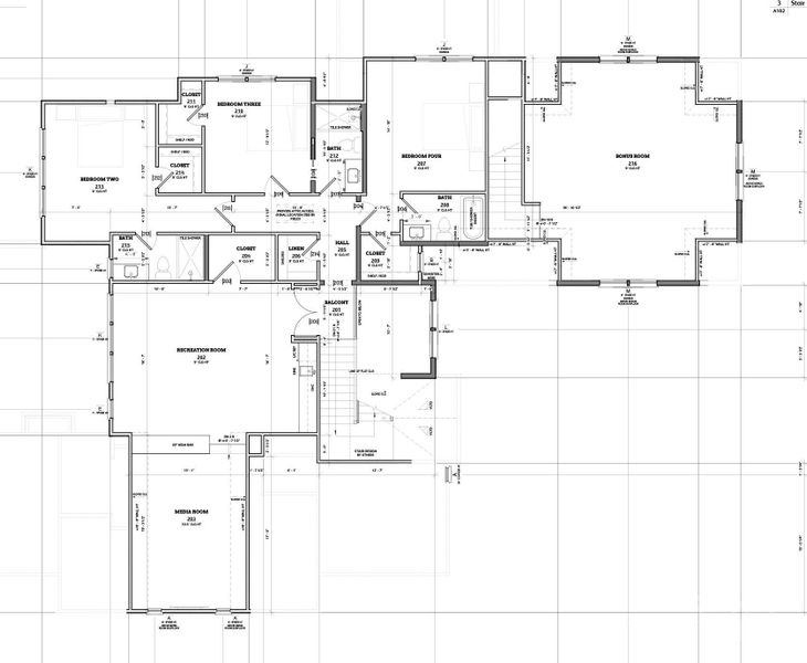 2D floor plan layout of this home in Bella Ridge, Fort Mill, SC (Image 2). 2D floor plan layout of this home in Bella Ridge, Fort Mill, SC (Image 2).