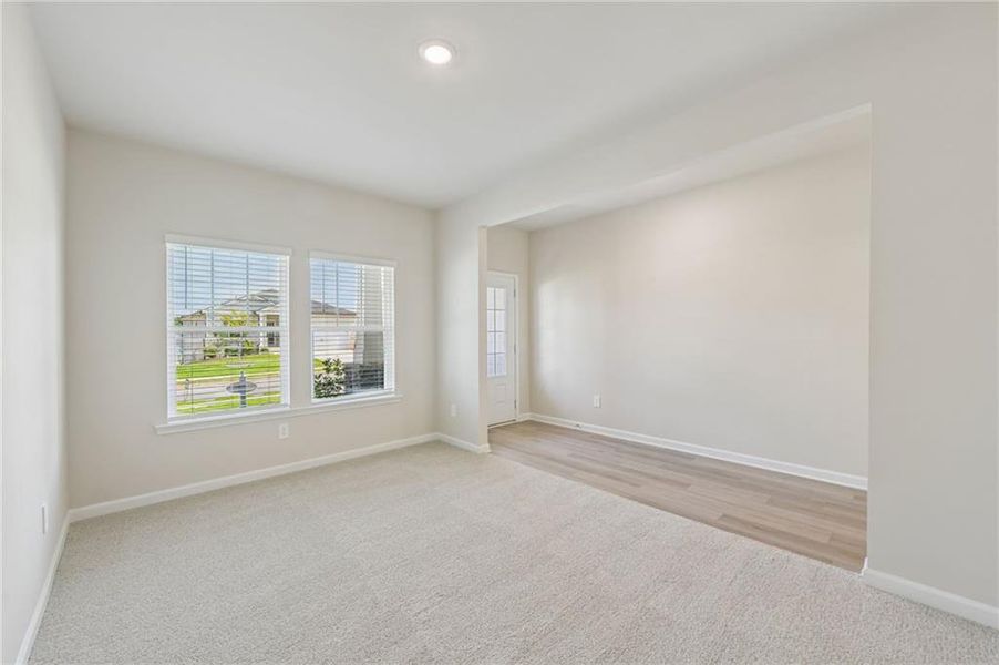 Spacious, unfurnished interior of a new home in Preserve at Mountain Creek, Pendergrass (Image 40).