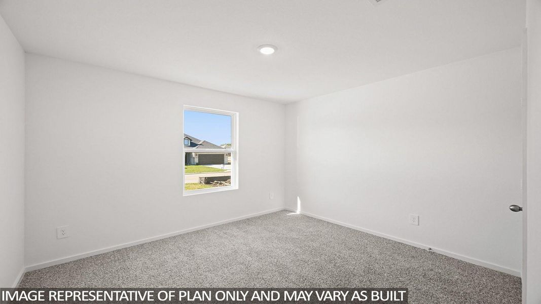 Spacious, unfurnished interior of a new home in The Canopies, Splendora (Image 16).