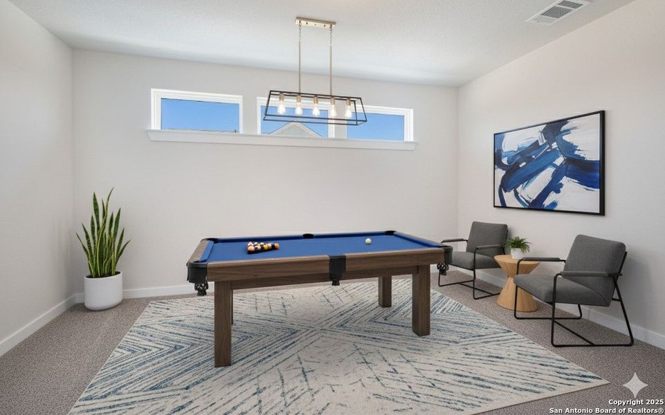 Furnished interior view inside a new home in Avondale, San Antonio (Image 5). Furnished interior view inside a new home in Avondale, San Antonio (Image 5).