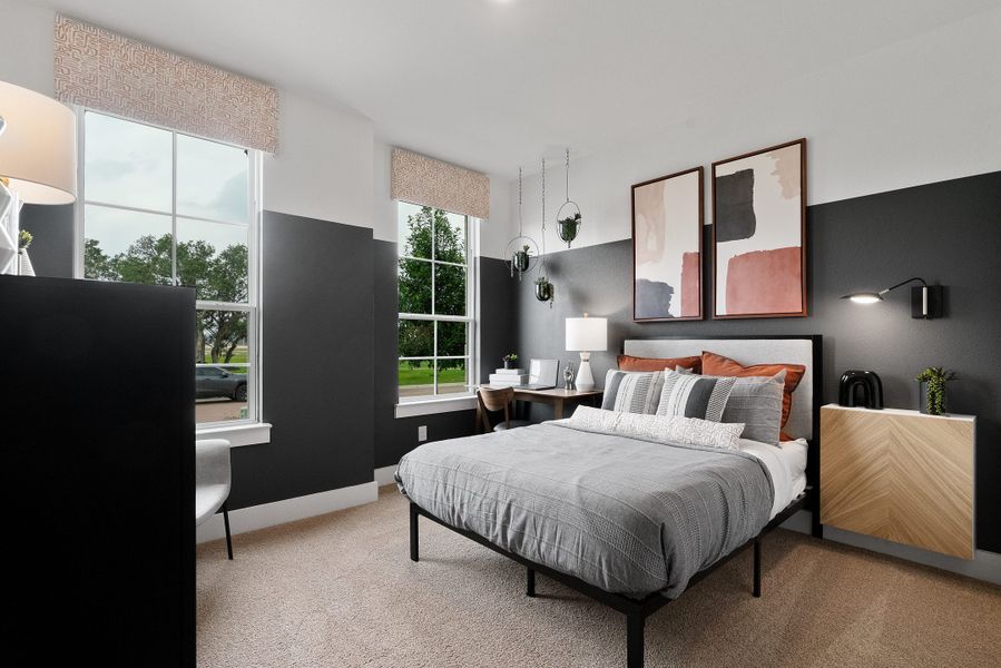 Furnished interior view inside a new home in Highland Village, Georgetown (Image 10).