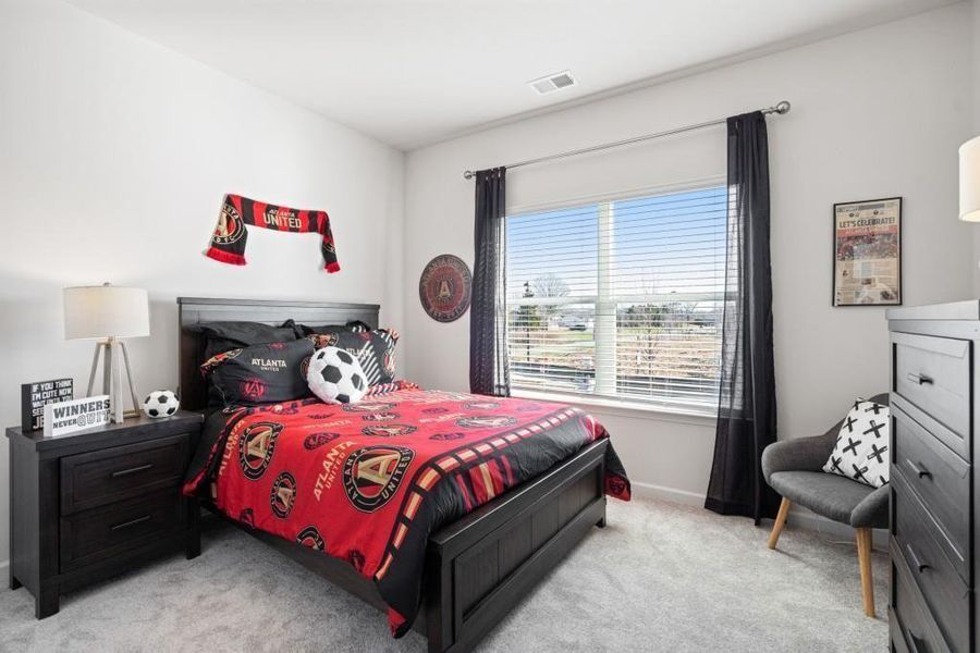 Furnished interior view inside a new home in Jones Ridge, Dallas (Image 13).