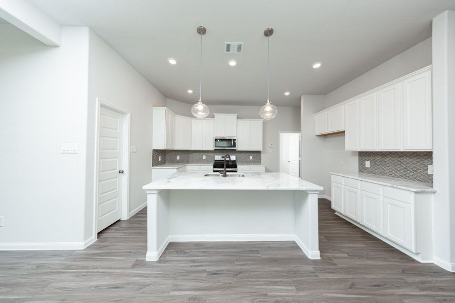 Furnished interior view inside a new home in Bluestem, Brookshire (Image 6).