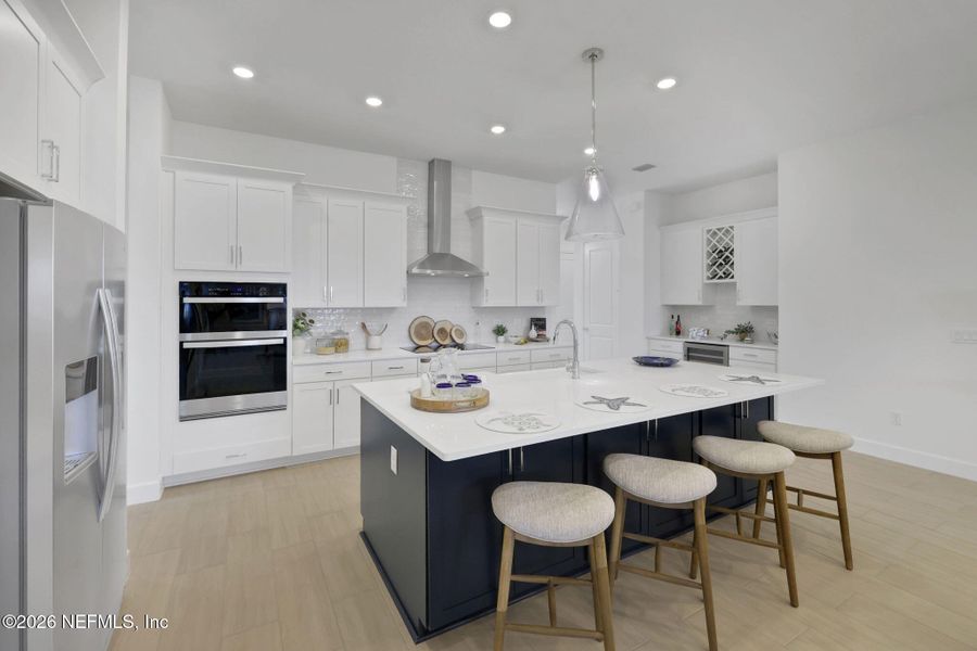 Furnished interior view inside a new home in , Flagler Beach (Image 15).