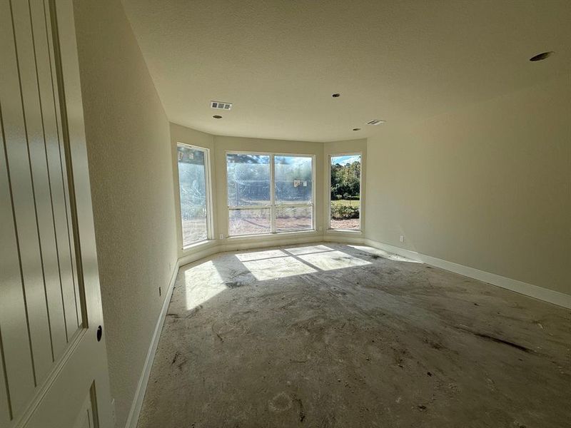 Bay Window in Primary Bedroom