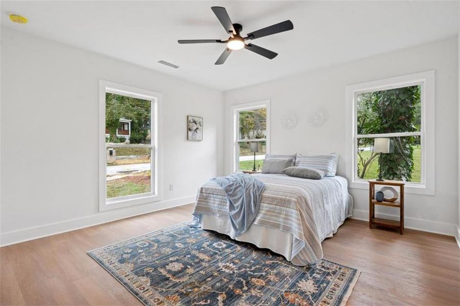 Furnished interior view inside a new home in , Atlanta (Image 6). Furnished interior view inside a new home in , Atlanta (Image 6).