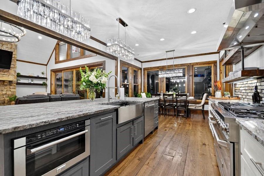 Furnished interior view inside a new home in , Mineral Bluff (Image 44).