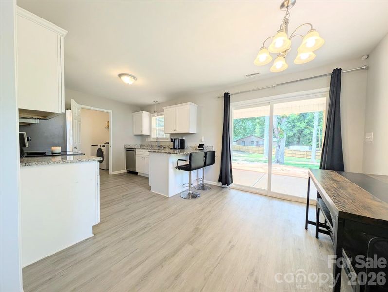 Furnished interior view inside a new home in , Clover (Image 25).