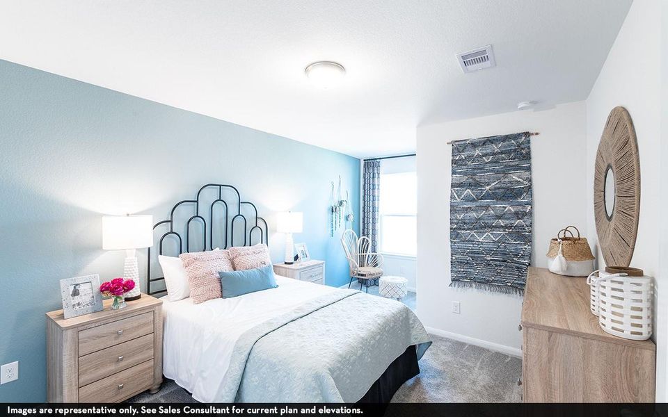 Furnished interior view inside a new home in Santa Rita Ranch, Liberty Hill (Image 14). Furnished interior view inside a new home in Santa Rita Ranch, Liberty Hill (Image 14).