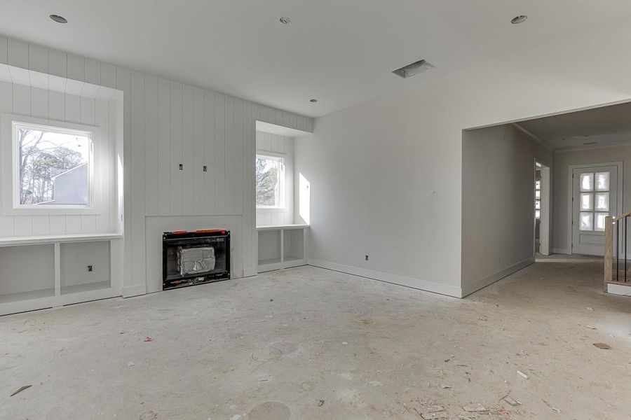 In-progress construction of a new home in , Cumming, GA (Image 8).