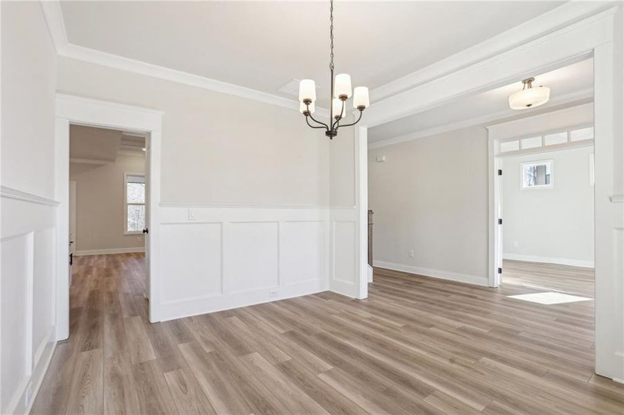 Spacious, unfurnished interior of a new home in Ponderosa Farms Reserve, Gainesville (Image 45).