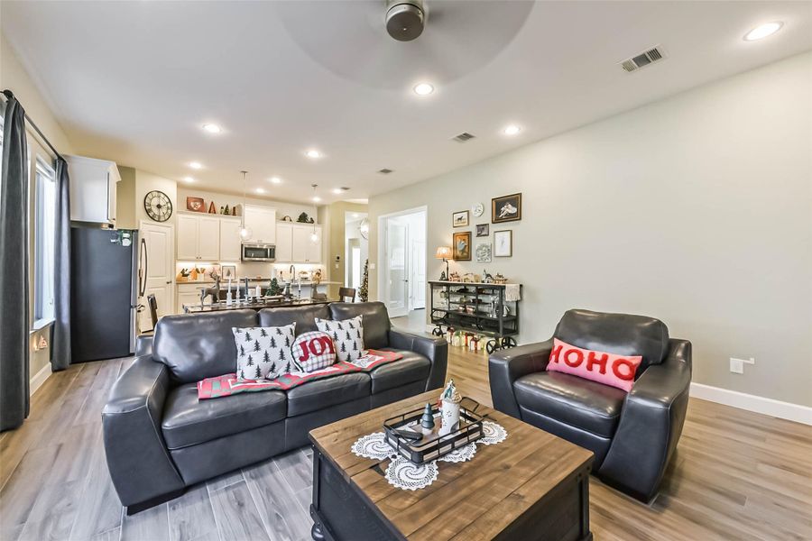 Furnished interior view inside a new home in , Katy (Image 17). Furnished interior view inside a new home in , Katy (Image 17).