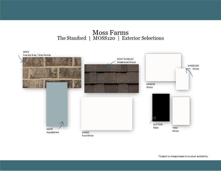 Sample of building materials used in homes in Moss Farm, White House (Image 40). Sample of building materials used in homes in Moss Farm, White House (Image 40).
