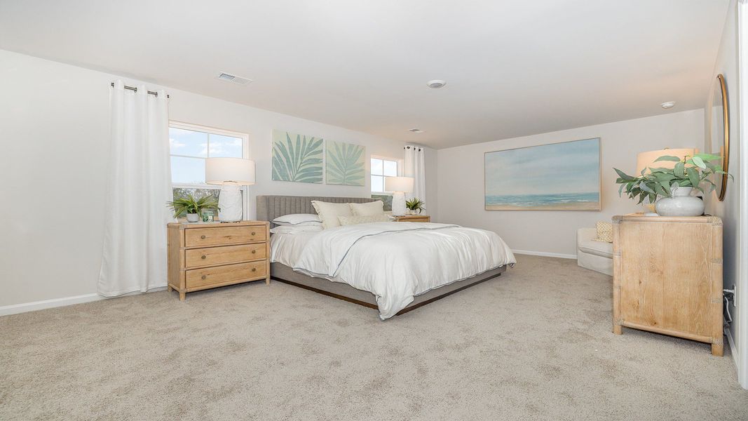 Representative furnished interior of a home built from the GALEN by D.R. Horton in Dove Crossing, Conway (Image 8). Representative furnished interior of a home built from the GALEN by D.R. Horton in Dove Crossing, Conway (Image 8).