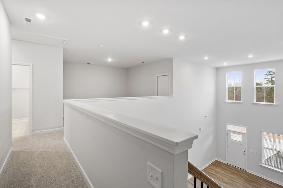 Spacious, unfurnished interior of a new home in Ovation at Sweetbrier, Durham (Image 21).