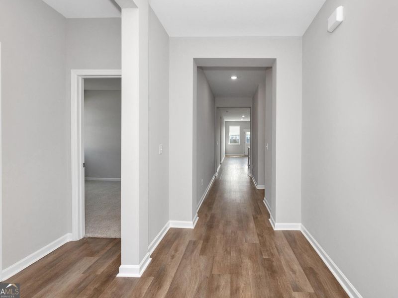 Spacious, unfurnished interior of a new home in Ivy Glen, Perry (Image 9). Spacious, unfurnished interior of a new home in Ivy Glen, Perry (Image 9).