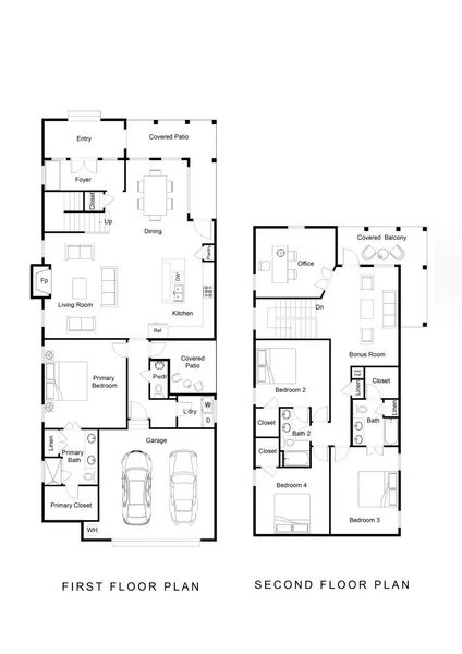 2D floor plan layout for the The Adele by Greentech Homes LLC in Heritage Walk, Chattanooga, TN (Image 5). 2D floor plan layout for the The Adele by Greentech Homes LLC in Heritage Walk, Chattanooga, TN (Image 5).