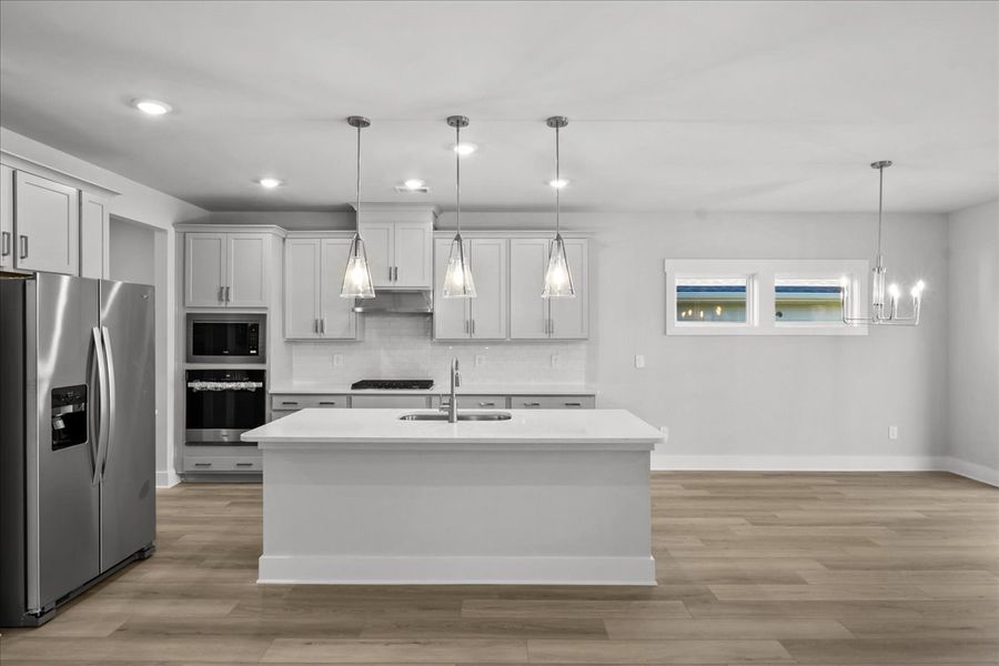 Furnished interior view inside a new home in Riverwood Farm, Piedmont (Image 4). Furnished interior view inside a new home in Riverwood Farm, Piedmont (Image 4).
